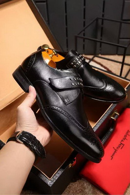 Salvatore Ferragamo Business Men Shoes--039